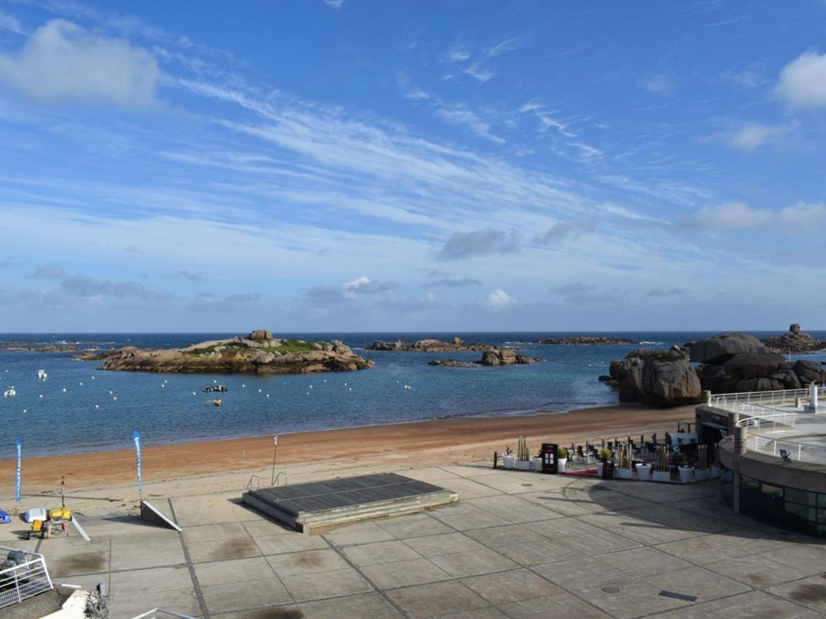 Superbe Appartement Avec Vue Mer Et Parking A Tregastel - Fr-1-368-29 Buitenkant foto
