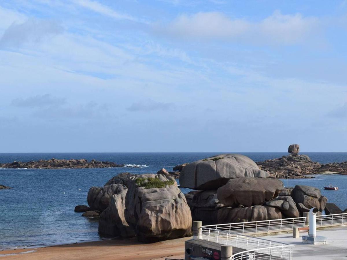 Superbe Appartement Avec Vue Mer Et Parking A Tregastel - Fr-1-368-29 Buitenkant foto